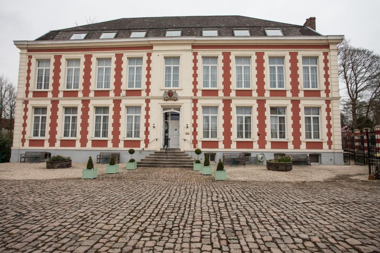 Chateau De Moulin Le Comte Panzió Aire-sur-la-Lys Kültér fotó